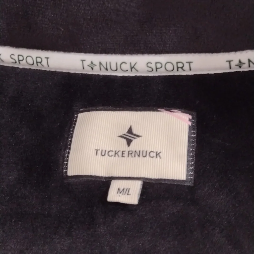 Tuckernuck Sport Black Fleece Cady Quarter Zip Pullover Size M/L SOLD - Picture 4 of 16